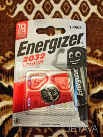 Батарейка energizer cr2032