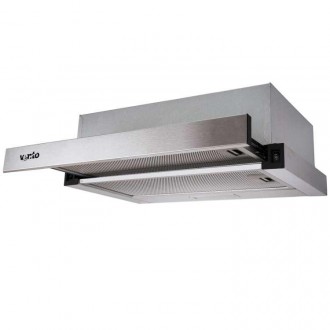 Вытяжка телескопическая VentoLux GARDA 50 INOX (500) LED. Запоріжжя. фото 1 Вытяжка телескопическая VentoLux GARDA 50 INOX (500) LED. Запоріжжя. фото 1