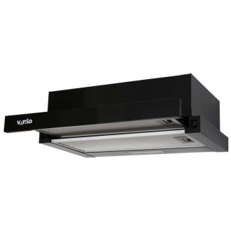 Вытяжка телескопическая VentoLux GARDA 50 BK (500) LED Черный. Запоріжжя. фото 1 Вытяжка телескопическая VentoLux GARDA 50 BK (500) LED Черный. Запоріжжя. фото 1