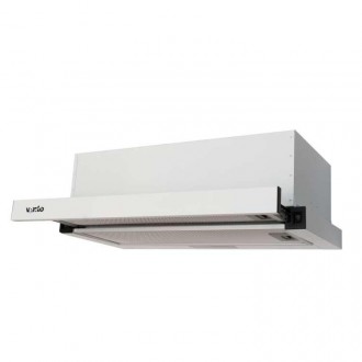 Вытяжка телескопическая VentoLux GARDA 60 WH (700) LED 2S Белый. Запоріжжя. фото 1 Вытяжка телескопическая VentoLux GARDA 60 WH (700) LED 2S Белый. Запоріжжя. фото 1