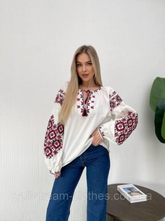 Женская вышиванка с розовыми цветами.. Николаев. фото 1 Женская вышиванка с розовыми цветами.. Николаев. фото 1