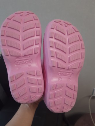 Crocs чоботи для красуні С11. . фото 3 Стан нового. БУ. Розмір підошви знизу 20см. Оригінал, мегалегкі, пересилаю. С11. . фото 3