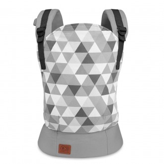 Переноска Kinderkraft Nino Grey (KKNNINOGRY0000). . фото 7 Переноска Nino имеет инновационный дизайн с возможностью регулировки длины панел. . фото 7