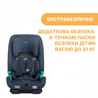 Автокрісло Chicco MySeat i-Size Air, група 1/2/3. . фото 3 Автокрісло Chicco MySeat i-Size Air належить до групи 1/2/3 та забезпечує безпек. . фото 3