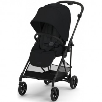 Прогулянкова коляска Cybex Melio Carbon Moon Black. Київ. фото 1 Прогулянкова коляска Cybex Melio Carbon Moon Black. Київ. фото 1