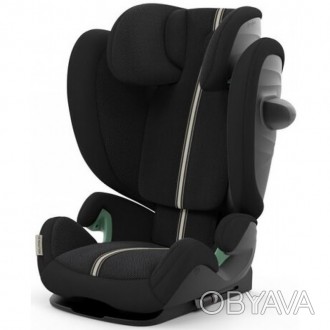 Автокрісло Cybex Solution G i-Fix Plus Moon Black. . фото 1 Cybex Solution G i-fix Plus Moon Black відноситься до групи 2/3 і розраховано дл. . фото 1