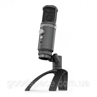 Студийный микрофон Manchez RE1000 (USB) со штативом Grey. Днепр. фото 1 Студийный микрофон Manchez RE1000 (USB) со штативом Grey. Днепр. фото 1