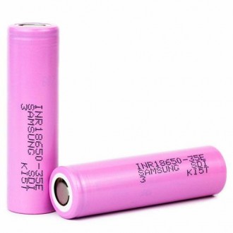 Акумулятор Samsung INR18650-35E 3500мАч 3,7 В Li-Ion 18650. Ровно. фото 1 Акумулятор Samsung INR18650-35E 3500мАч 3,7 В Li-Ion 18650. Ровно. фото 1