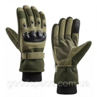 Тактические зимние полнопалые перчатки с флисом Eagle Tactical ET-03 Green Разме. Дніпро. фото 1 Тактические зимние полнопалые перчатки с флисом Eagle Tactical ET-03 Green Разме. Дніпро. фото 1