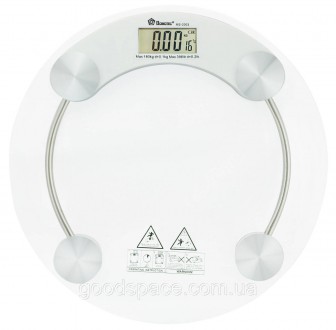 Весы напольные стеклянные Domotec MS-2003A (круглые) на 180 кг с термометром (03. Днепр. фото 1 Весы напольные стеклянные Domotec MS-2003A (круглые) на 180 кг с термометром (03. Днепр. фото 1