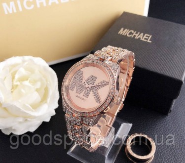Женские часы Michael Kors качественные . Брендовые наручные часы с камнями золот. Днепр. фото 1 Женские часы Michael Kors качественные . Брендовые наручные часы с камнями золот. Днепр. фото 1