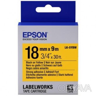 Лента для принтера этикеток Epson LK5YBW (C53S655010)