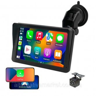 Монітор в авто Android Auto з камерою заднього огляду (Car Play, Android Auto, M. Киев. фото 1 Монітор в авто Android Auto з камерою заднього огляду (Car Play, Android Auto, M. Киев. фото 1