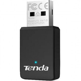 Wi-fi адаптер Tenda U11 (Код товару:39455). Харків. фото 1 Wi-fi адаптер Tenda U11 (Код товару:39455). Харків. фото 1