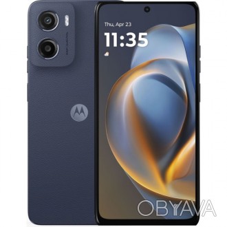 Смартфон Motorola Moto G05 4/256GB Denim Blue Global (PB6L0053UA) UA (Код товару