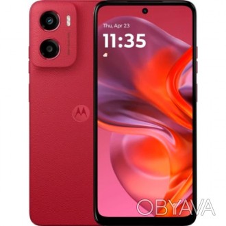 Смартфон Motorola Moto G05 4/256GB Plum Red Global (PB6L0030UA) UA (Код товару:4