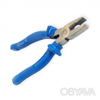Плоскогубцы 160мм синие ручки Intertool