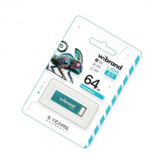 USB-флеш-накопичувач 2.0 64Gb Сhameleon blue Wibrand. Чернігів. фото 1 USB-флеш-накопичувач 2.0 64Gb Сhameleon blue Wibrand. Чернігів. фото 1