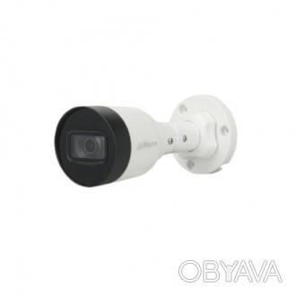 Мп IP з ІЧ та мікрофоном ; Матриця: 1/2.7" CMOS; Стиснення: H.265 / H.265+ . . фото 1