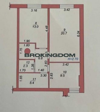 4-комнатная квартира, 122.00 кв.м. . фото 13 50789
Без комісії!
Продається двоповерхова 4-кімнатна квартира у затишному ЖК . . фото 13