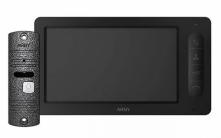 Комплект відеодомофону Arny AVD-7005 Black/Grey. Ужгород. фото 1 Комплект відеодомофону Arny AVD-7005 Black/Grey. Ужгород. фото 1