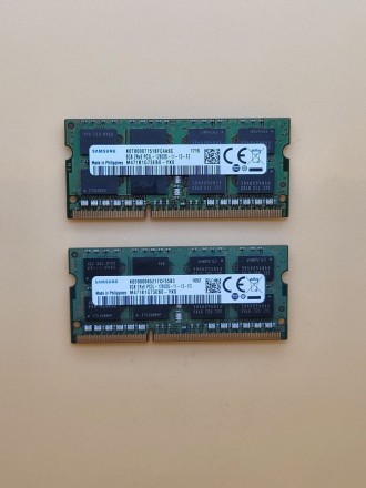 8GB DDR3 Samsung PC3L-12800 1600MHz. Для ноутбука. Київ. фото 1 8GB DDR3 Samsung PC3L-12800 1600MHz. Для ноутбука. Київ. фото 1