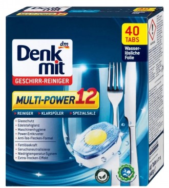 Капсули для Посудомийних машин Denkmit Geschirr Reiniger Multi Power 12 Денкміт . Ужгород. фото 1 Капсули для Посудомийних машин Denkmit Geschirr Reiniger Multi Power 12 Денкміт . Ужгород. фото 1