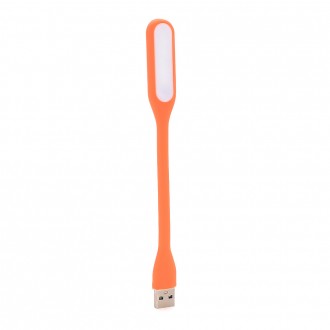 Ліхтарик гнучкий LED USB, Orange, OEM. Дніпро. фото 1 Ліхтарик гнучкий LED USB, Orange, OEM. Дніпро. фото 1