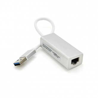 Контролер USB 3.0 to Ethernet VEGGIEG U3-S02 - Мережевий адаптер 100 / 1000Mbps з проводом, RTL-8152B, Metal,. Дніпро. фото 1 Контролер USB 3.0 to Ethernet VEGGIEG U3-S02 - Мережевий адаптер 100 / 1000Mbps з проводом, RTL-8152B, Metal,. Дніпро. фото 1