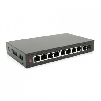 8ми портовый PoE Full Gigabit коммутатор ONV-POE33108PFG, 8xPoe1000Мбит + 1х1000. Днепр. фото 1 8ми портовый PoE Full Gigabit коммутатор ONV-POE33108PFG, 8xPoe1000Мбит + 1х1000. Днепр. фото 1