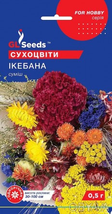 Семена Цветочной смеси Сухоцветы Икебана (0.5г), For Hobby, TM GL Seeds