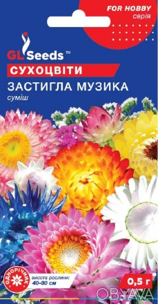 Семена Цветочной смеси Застывшая музыка сухоцветы (0.5г), For Hobby, TM GL Seeds