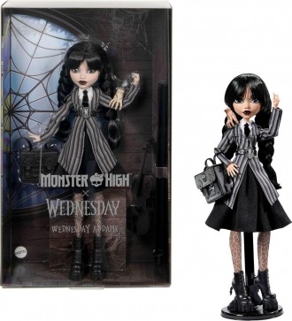 Кукла монстер хай Венсдей Monster High Wednesday Doll and Accessories, Wednesday. Тернополь. фото 1 Кукла монстер хай Венсдей Monster High Wednesday Doll and Accessories, Wednesday. Тернополь. фото 1