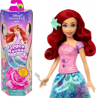 Набір-сюрприз з Арієль Крути та прояви Mattel Disney Princess Ariel Fashion Doll Set, Spin & Reveal. Тернопіль. фото 1 Набір-сюрприз з Арієль Крути та прояви Mattel Disney Princess Ariel Fashion Doll Set, Spin & Reveal. Тернопіль. фото 1