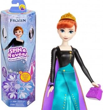 Набір-cюрприз з Анною Крути та прояви Крижане серце Mattel Disney Frozen Anna Fashion Doll Set, Spin & Reveal. Тернопіль. фото 1 Набір-cюрприз з Анною Крути та прояви Крижане серце Mattel Disney Frozen Anna Fashion Doll Set, Spin & Reveal. Тернопіль. фото 1