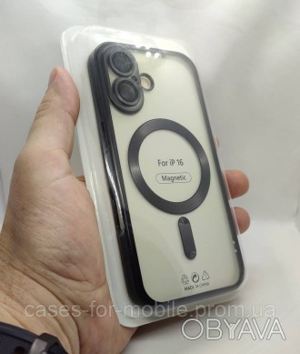 Силиконовый чехол, MAGSAFE FULL CAMERA бампер для iPhone 16