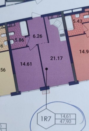 1-комнатная квартира, 48 м.кв.. Киев. фото 1 1-комнатная квартира, 48 м.кв.. Киев. фото 1
