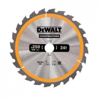 Диск пильний 250 х 30 (24Т) DeWALT DT1956. Київ. фото 1 Диск пильний 250 х 30 (24Т) DeWALT DT1956. Київ. фото 1