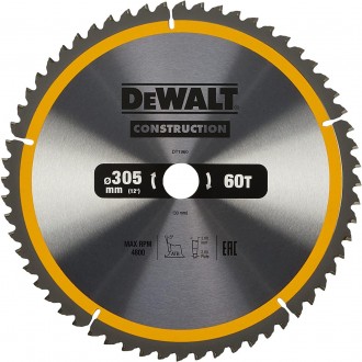 Диск пильний 305 х 30 (60Т) DeWALT DT1960. Київ. фото 1 Диск пильний 305 х 30 (60Т) DeWALT DT1960. Київ. фото 1