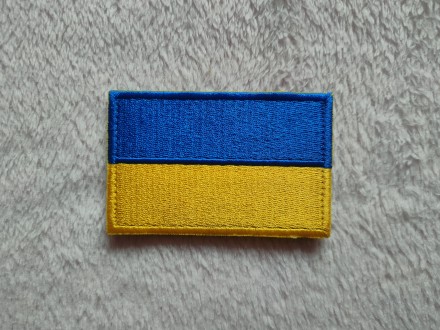Нашивка на липучке Флаг Украины на одежду. Бориспіль. фото 1 Нашивка на липучке Флаг Украины на одежду. Бориспіль. фото 1