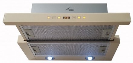 Встроенная телескопическая вытяжка бежевая Мощная 1450 m3 Luxor Elite F 60 1450 . Київ. фото 1 Встроенная телескопическая вытяжка бежевая Мощная 1450 m3 Luxor Elite F 60 1450 . Київ. фото 1