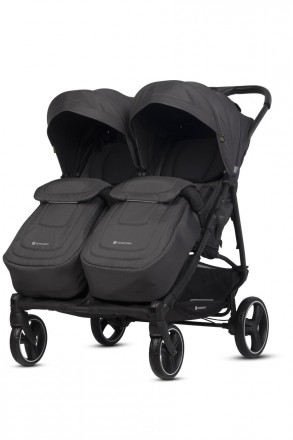 Коляска для двойни Euro-Cart Doblo 2024 Iron. Київ. фото 1 Коляска для двойни Euro-Cart Doblo 2024 Iron. Київ. фото 1