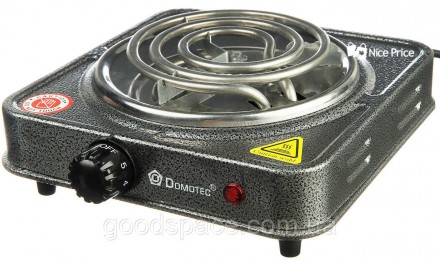 Электроплита Domotec MS-5801 плита настольная Grey (3026). Дніпро. фото 1 Электроплита Domotec MS-5801 плита настольная Grey (3026). Дніпро. фото 1