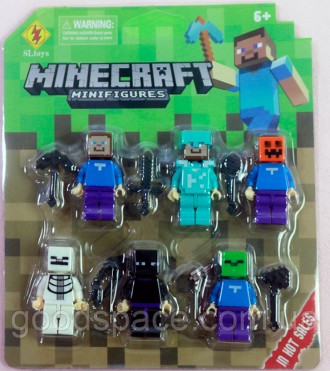 Фигурки лего набор Майнкрафт с инструментом, набор фигурок в коробочке Minecraft. Днепр. фото 1 Фигурки лего набор Майнкрафт с инструментом, набор фигурок в коробочке Minecraft. Днепр. фото 1