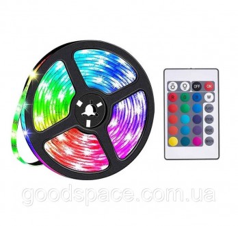 Лента светодиодная LED RGB 10009, 3 м. Днепр. фото 1 Лента светодиодная LED RGB 10009, 3 м. Днепр. фото 1