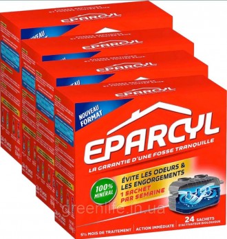 ЕПАРСІЛ, ЭПАРСИЛ, EPARCYL. 96 ПАКЕТОВ! ОРИГІНАЛ. ФРАНЦІЯ! Порошок для вигрібних . Київ. фото 1 ЕПАРСІЛ, ЭПАРСИЛ, EPARCYL. 96 ПАКЕТОВ! ОРИГІНАЛ. ФРАНЦІЯ! Порошок для вигрібних . Київ. фото 1
