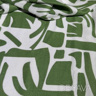 Льон принт Льон 97% Спандекс 3% Виробництво лляних тканин Виробництво тканини з . . фото 1