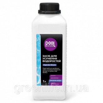 Засіб для усунення водоростей альгицид Poolman Algicide Shock, 1л. Київ. фото 1 Засіб для усунення водоростей альгицид Poolman Algicide Shock, 1л. Київ. фото 1