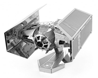 Металлический 3D-пазл DV Tie Fighter робот Вейдера. Винница. фото 1 Металлический 3D-пазл DV Tie Fighter робот Вейдера. Винница. фото 1