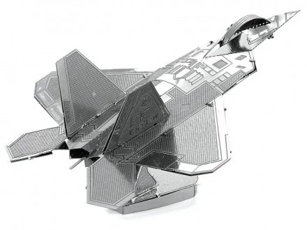 Металлический 3D-пазл Истребитель F-22. Винница. фото 1 Металлический 3D-пазл Истребитель F-22. Винница. фото 1